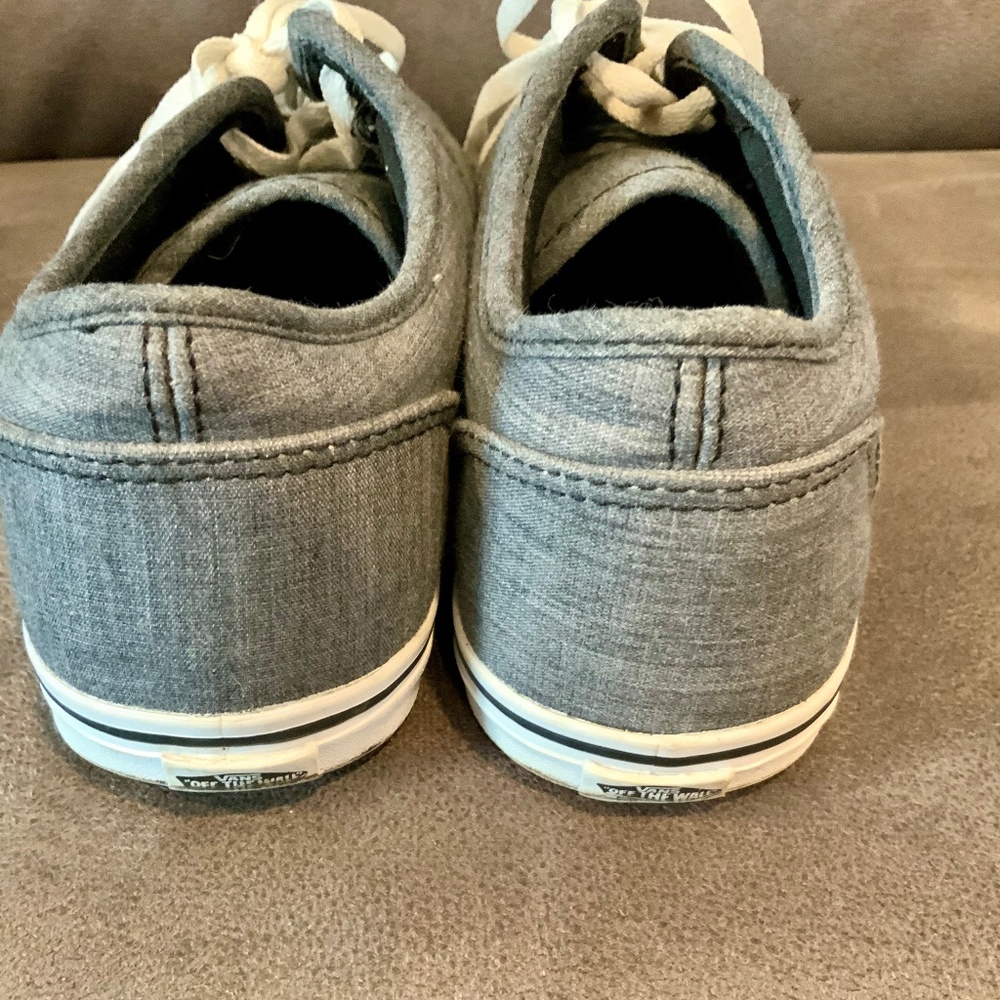 Vans Low Top Canvas Sneakers / Sz 7.5 - Picture 6 of 7